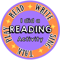 I did a Reading Activity! Badge