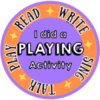 I did a Playing Activity! Badge